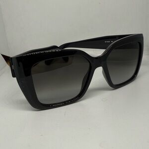 Salvatore Ferragamo Black Sunglasses Modern Sporty Style